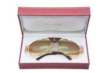 Cartier Santos Teardrop Sonnenbrille Eyewear vergoldet mit 135 mm 58/16 gebra...