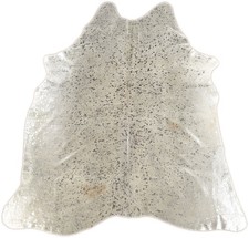 KUHFELL STIERFELL HELL GRAU