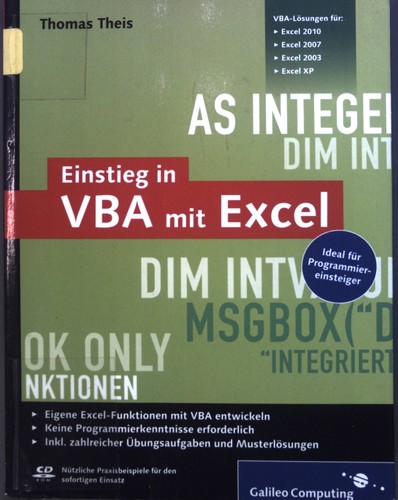 Einstieg vba mit - in, excel