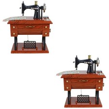  2 Stück Spieluhr Vintage