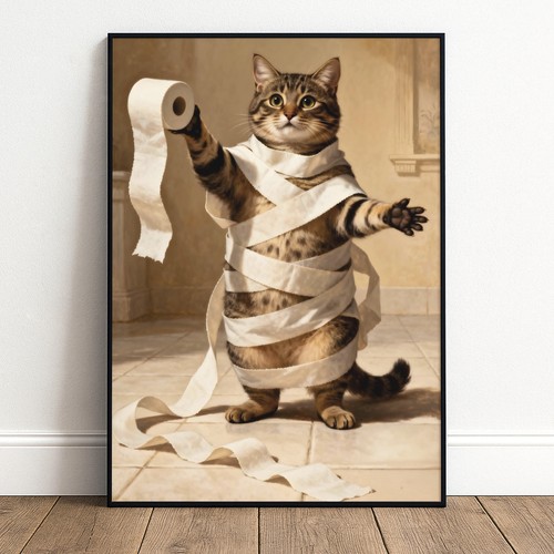 Lustiges katzen poster - lustiges,