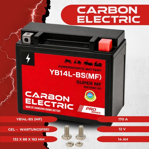 Gel batterie motorradbatterie - gel,