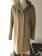 EC Easy Comfort Kurzmantel Wintermantel Mantel Lammfell Imitat beige Gr M 38-40