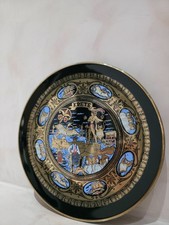 24K Gold Wandteller Kreta