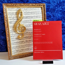 Mozart:  "Konzert in C" KV 314,  für Oboe und Orchester.  Klavierauszug