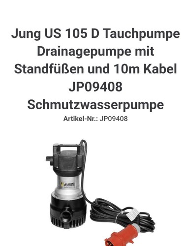 Jung 105 tauchpumpe - us,