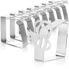 8x Premium Tischtuchklammern