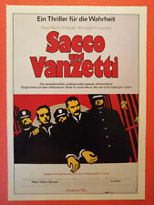 Sacco und Vanzetti - Gian Maria Volonté, Cyril Cusack - Cinema Filmkarte