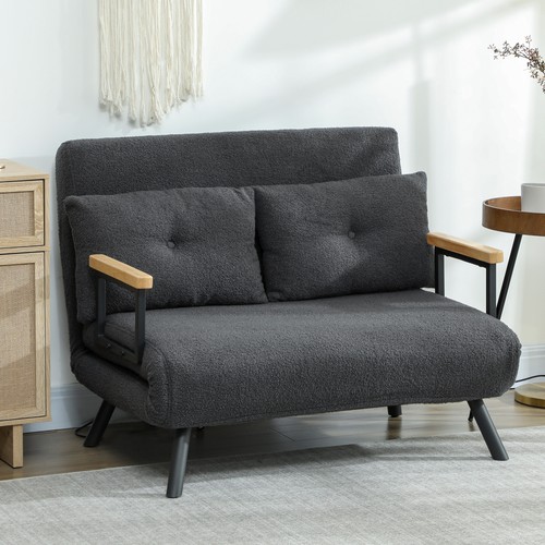 Homcom schlafsofa zweisitzer - homcom,