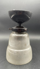 Schlichte 20er-40er Deckenlampe Leuchte  Art Deco Glas Bakelit