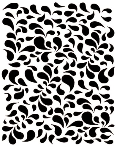 Facepainting schablone drops - schablone,