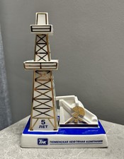 Keramik exklusives Souvenir der Ölförderstation russische TNK...