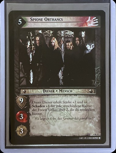Lotr tcg agents orthanc - lotr,