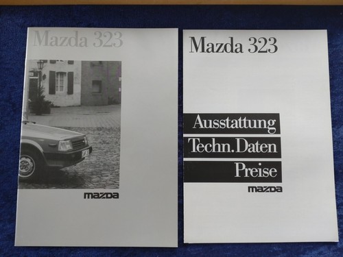 Mazda kombi 323 - mazda, prospekt