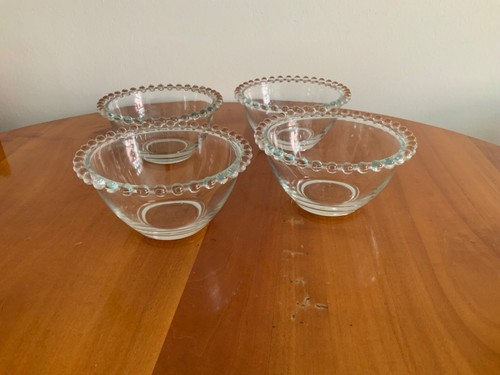 Vintage dessert glas - x,