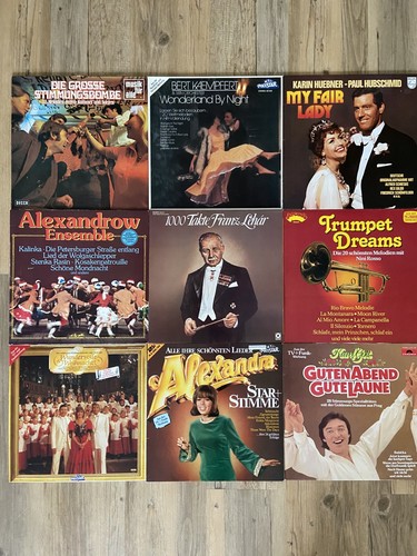 9xschallplatten lps - 9xschallplatten,