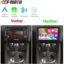 Für Audi TT MK2 8J 2006-2012 CarPlay Android15 2+64G Autoradio GPS Navi RDS WIFI