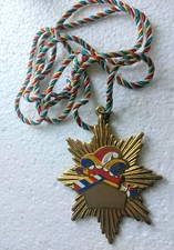 Alter Karneval Orden  Narrenkappe sternenförmig