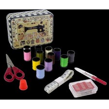 Nähset Nähkasten Metallbox