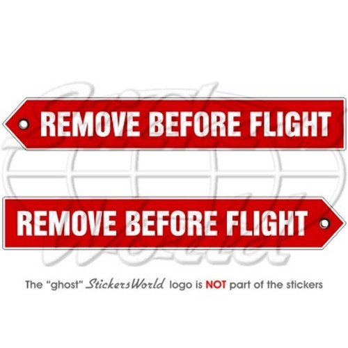 Remove before flight entferne - before,