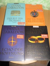 Sammlung 4x Highland Saga von Diana Gabaldon  - ungel. Mängelexemplare