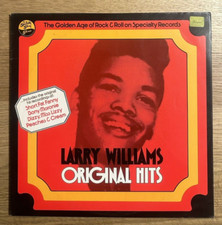 LP - Larry Williams – Original Hits - 	Rock, Blues, Pop - 1979