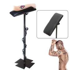 Tattoo Armlehne Armauflage Beinauflage Kissen Stand Armrest Beinstütze Schwarz