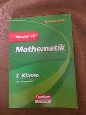 Besser Iin Mathematik 7. Klasse mit Lösungsheft (Cornelsen)