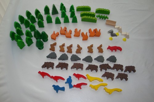 Konvolut holz wald tiere und - konvolut,