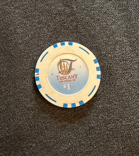 Tuscany casino poker chip - tuscany, *