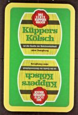 Skatspiel/Brauerei Küppers Kölsch "ist die Quelle der Bekömmlichkeit" ASS
