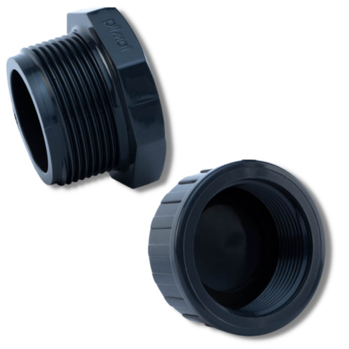 Pvc gewindekappe - pvc,