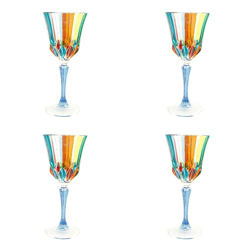 4er set murano weinglas - 4er,