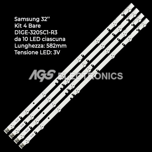 Kit barres led - kit, 4-barres-tv-led-streifen