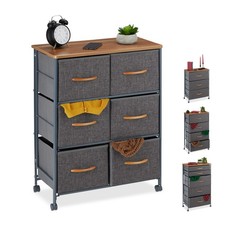 Schubladenschrank Stoffkommode