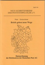 Peter Kretzschmar - Briefe gehen neue Wege, Datenerfassung der Briefzentren