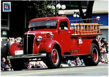 Feuerwehrfahrzeug Chevrolet Victoria Oldtimer Schmuckblatt 34.3