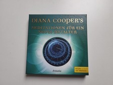 Hörbuch Diana Cooper's, Meditationen für ein neues Zeitalter,  4 CDS, Ansata