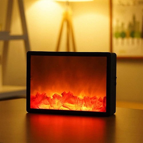 Elektrischer kamin mit - elektrischer,