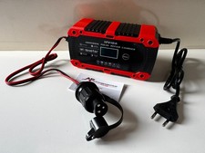 Batterieladegerät 10A Kipper Anhänger 3 polig Stecker Kipperhydraulik zb Barthau