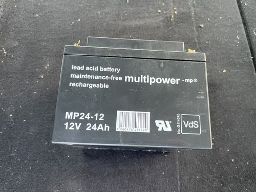 Multipower blei akku mp24 - multipower, blei-akku