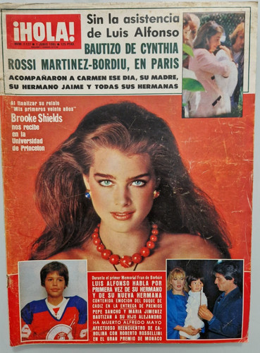 Brooke shields very rare - -,