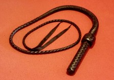 Kanadische Bullwhip aus der Gegend von Ontario, Länge ca 190 cm