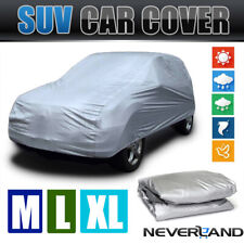 M-2XL SUV Autoabdeckung Autogarage Ganzgarage Abdeckplane Staubschutz Car Cover