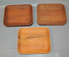 3x Schönbuch DICE Holzschale 5011 Nussbaum + Ulme natur geölt massiv Holz unben.