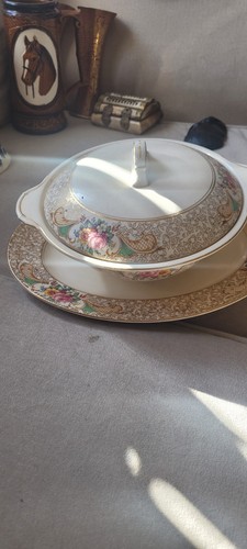 Antike palissy keramik 2834 - antike,