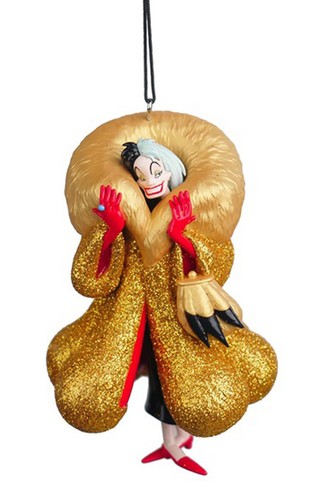 Baumschmuck cruella aus 101 - baumschmuck,
