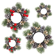 Kerzenringe, Kränze