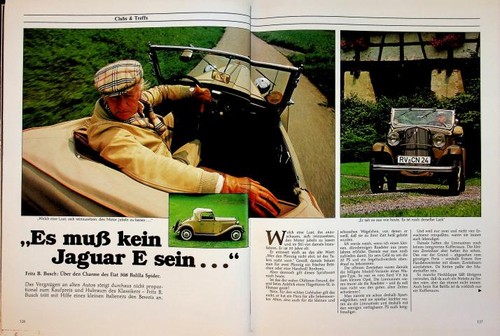 Motor klassik 1984 fiat 508 - 02/1984,