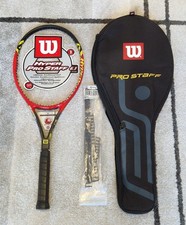 Wilson Hyper Pro Staff 6.1 - 95 - L3 / 18x20 - mit Wilson Ösenbander Set & Hülle